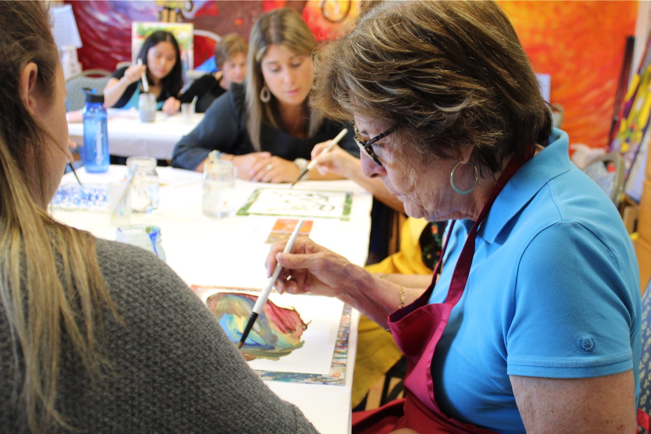 Intergenerational Opening Minds through Arts (OMA) program